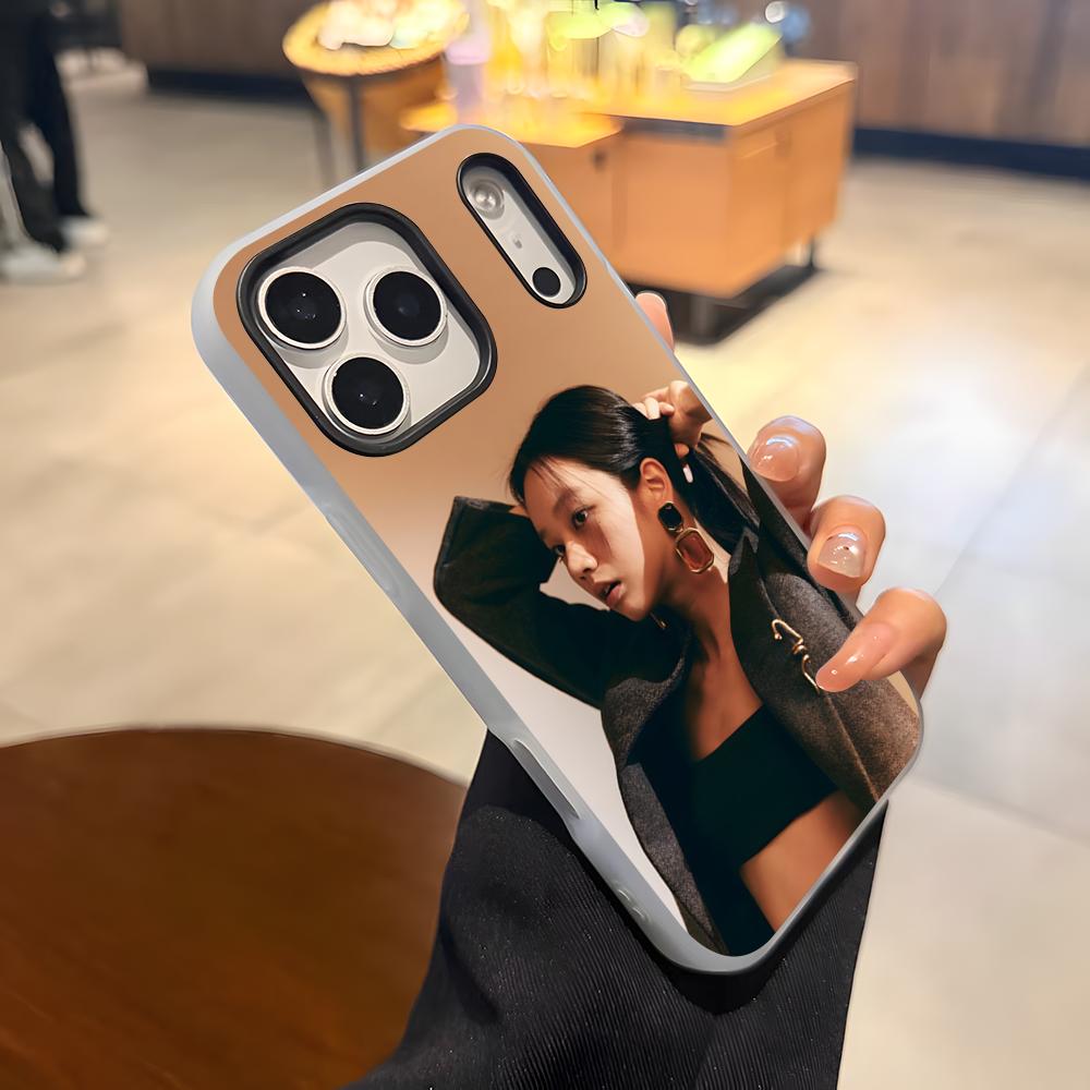 Singer L-Lee Hyeri Phone Case For IPhone 17 Air 16 E 15 14 Plus 13 12 11 Pro Max Jelly 2 In 1 Protective Case