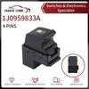 1J0959833A For VW Bora Jetta Golf MK4 Passat B5 1999-2005 Electric Control Fuel Tank Gas Switch Single Release Button 4P