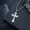 Kreuzkette Herren Titanstahl Nicht Verblassend Hochwertiges Gefühl Vielseitiges Persönlichkeitsdesign Sommer Accessoires Damen Trend Einfacher Schmuck