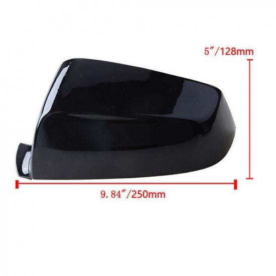 Fit For BMW E60 E61 E63 E64 2008-2012 Replacement Gloss Black Side Mirror Cover