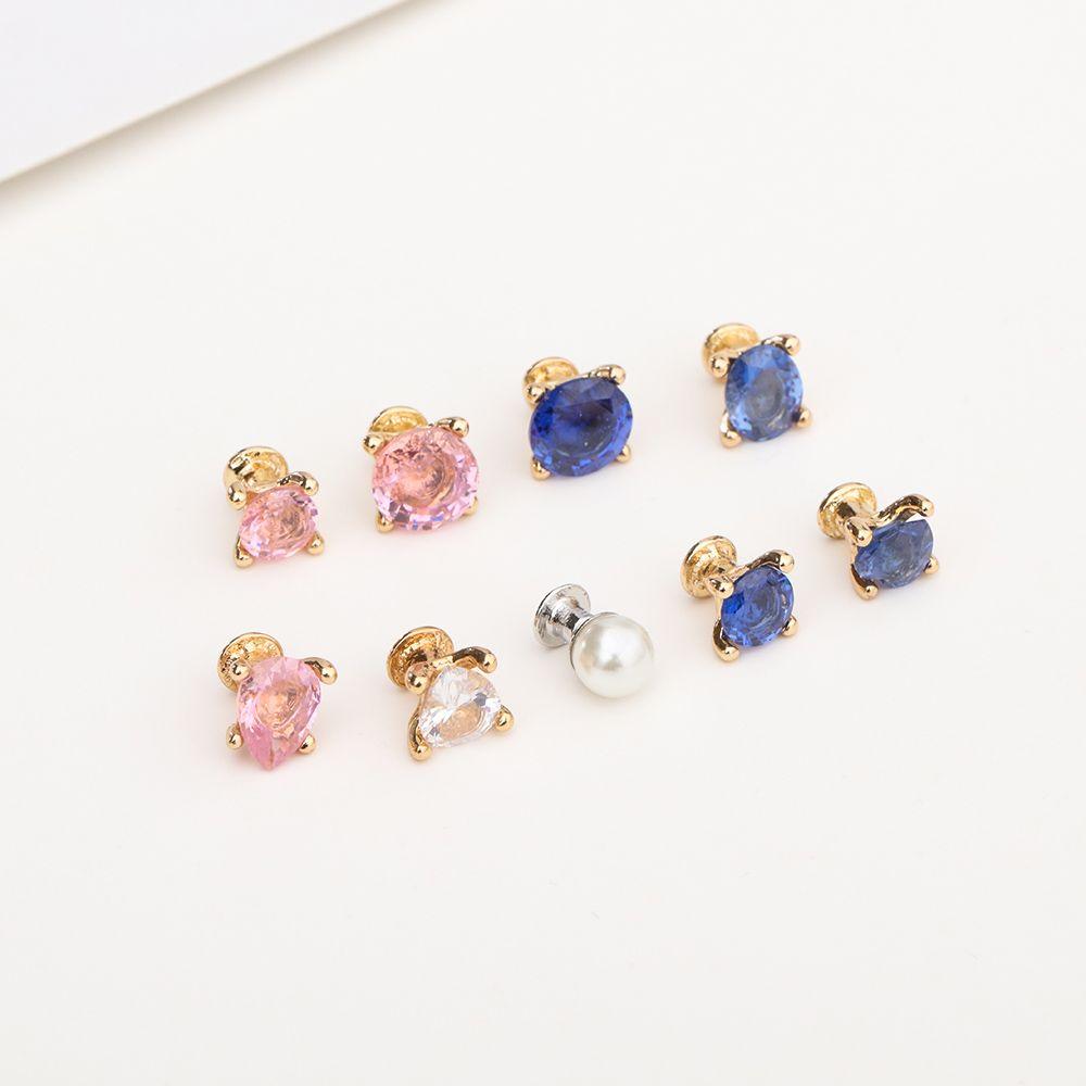 Clous en métal, accessoires de bracelet en diamant, ornement de bracelet de montre, bague décorative, breloques de ceinture