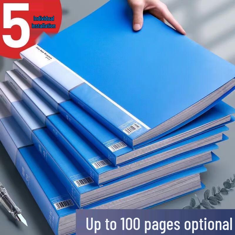 Deyu Gongpin A4 60-Page Document Folder