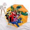 1pc Mighty Morphin Power Rangers2 Umbrella, Sun Protection, And UV Shielding. It Has Eight Sturdy Ribs for Outdoor Use And Perfect Gift