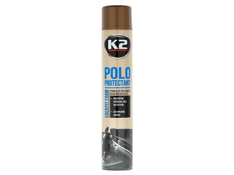 POLO PROTECTANT Cockpit-Reiniger-Schaum, 750 ml, Kaffee (K2-10000KA)