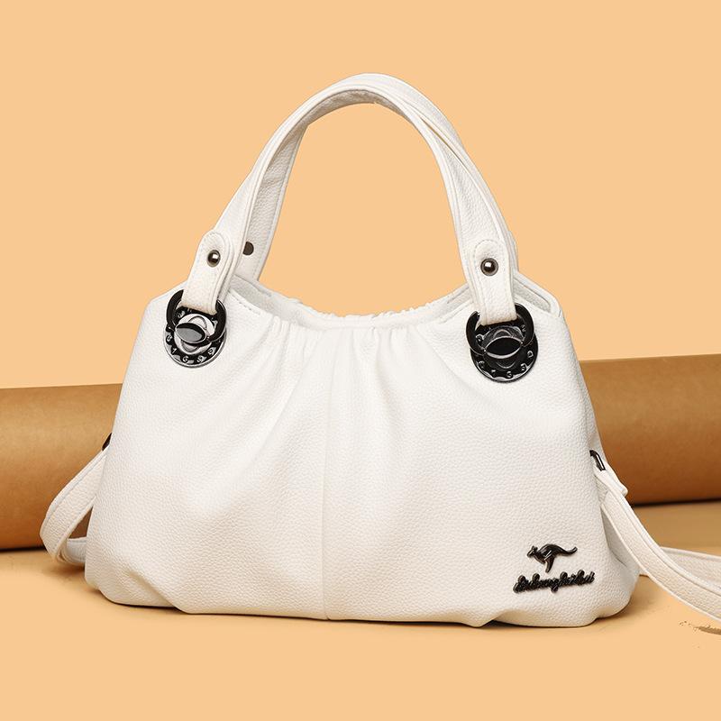 High-end Women's Bag Ladies Middle-aged Mother Messenger Bag Fashionable High-end Large-capacity Handbag Shoulder Bag