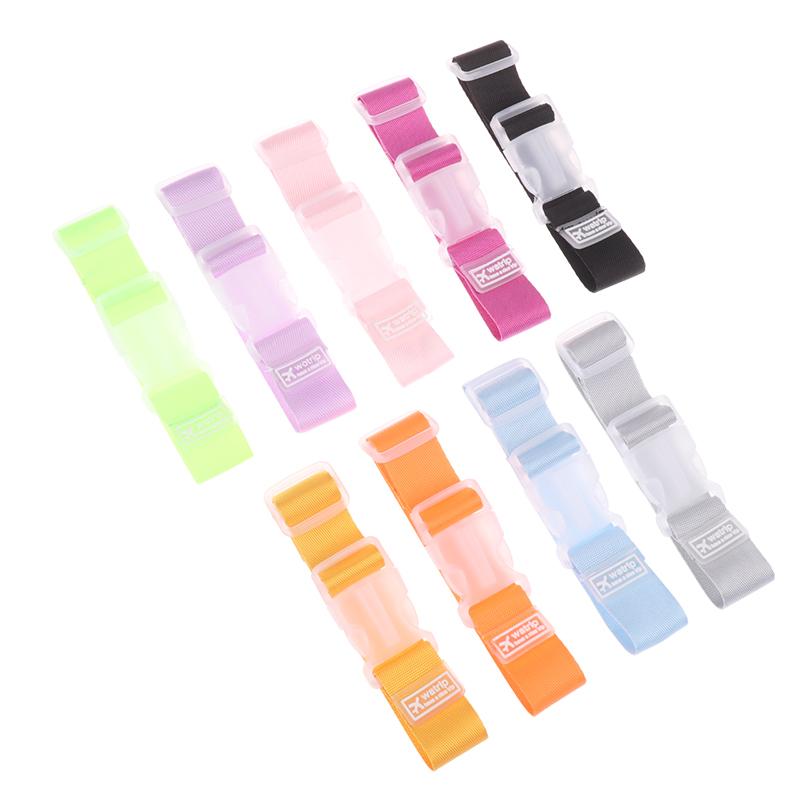 2Pcs Travel Luggage Carrying Clip Straps Por Preventing Luggages Shifting Suitcase Holdalls Straps For Business Trip Backpack