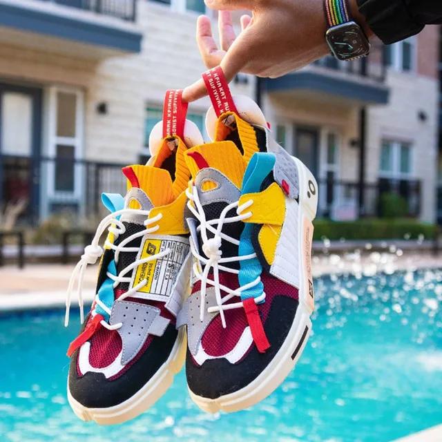 

Женские роскошные массивные кроссовки, дышащая сетчатая обувь для мужчин, спортивная повседневная обувь для бега, женская вулканизированная обувь для фитнеса 36