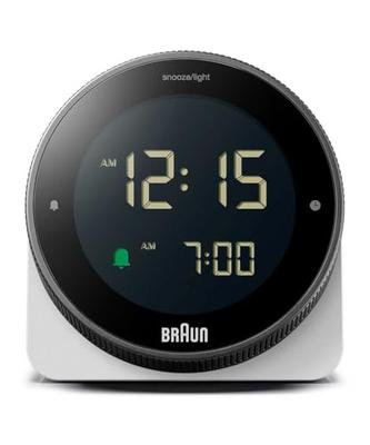[Officially Imported In Japan] Digital Alarm Clock, White, BC24W