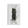 Adjustable Brightness Single Poles Toggle Switches Electric Dimmer Switches for LED Incandescent Bulbs Easy To Install