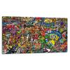GLASS CUTTING BOARD 52x30 MOSAIC