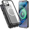 iPhone 11 Pro Case, Magnetic Dual Glass, Black