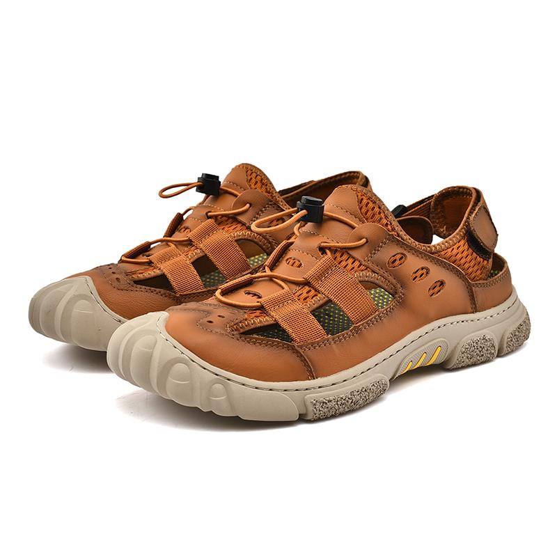Fashion Men's Outdoor Leather Shoes Man Loafers Comfortable 2024 Summer Sneakers Free Shipping Moccasin Breathable Casual Shoes