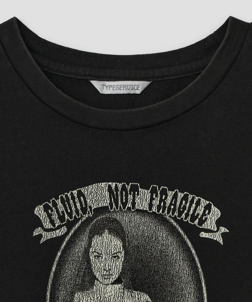 Taibseobiseu Washed Not Fragile Top [Black]