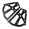 1 Pairs Cabinet Hinge Fan Shape 1/2/3 Layers Drawer Hinges Replacement Fittings Flip Frame Hinges Furniture Hardware