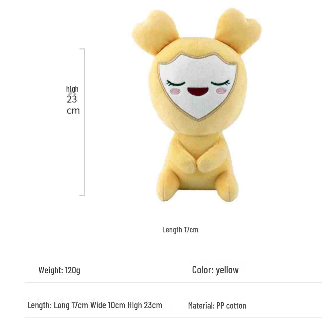 In-stock TWICE Plush Dolls: Park Ji-hyo, Hirai Momo, Son Chae-young - Lovely Large Edition 23 cm