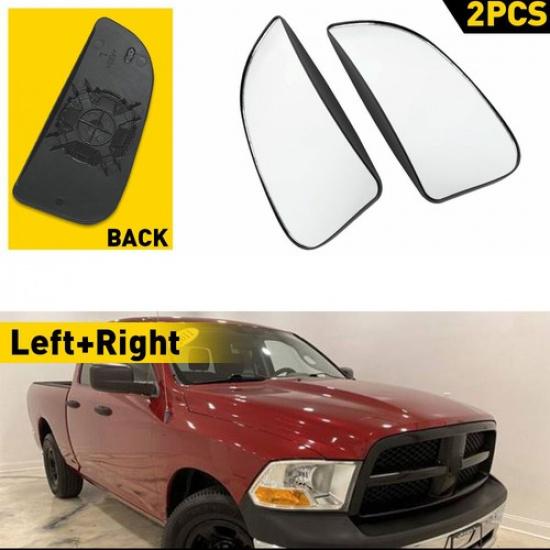 Левое+Правое Нижнее Зеркало Буксировочное 10-18 Стекло для Ram Dodge 1500 3500 2500 4500 5500