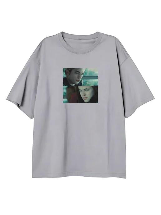 Oversized T-shirt with Twilight print 2XL