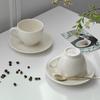 Nicott Here Matte Coffee Cup and Saucer Set