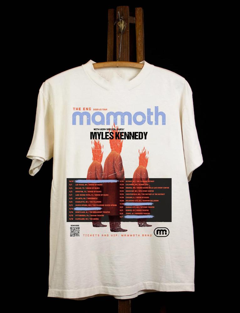 Mammoth WVH US Tour with Myles Kennedy T Shirt Full Size S-5XL Unisex T-Shirt XXXL