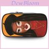 Cartoon Girls Pencil Case For Kids With Large Capacity And Nylon Material Storage Organizer