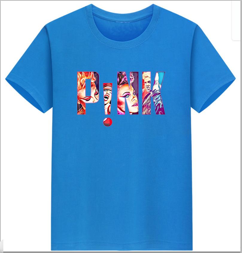 Pnk Cropped T Shirt Summer Carnival Tour Pink Tour Iconic Pnk Merch Tshirt Aesthetic Clothes Oversized T Shirt Tops