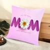Mother'S Day Cushion Cover Soft Short Plush Pillow Cover Smooth Cozy Texture Aesthetic Cushion Case Home Decor