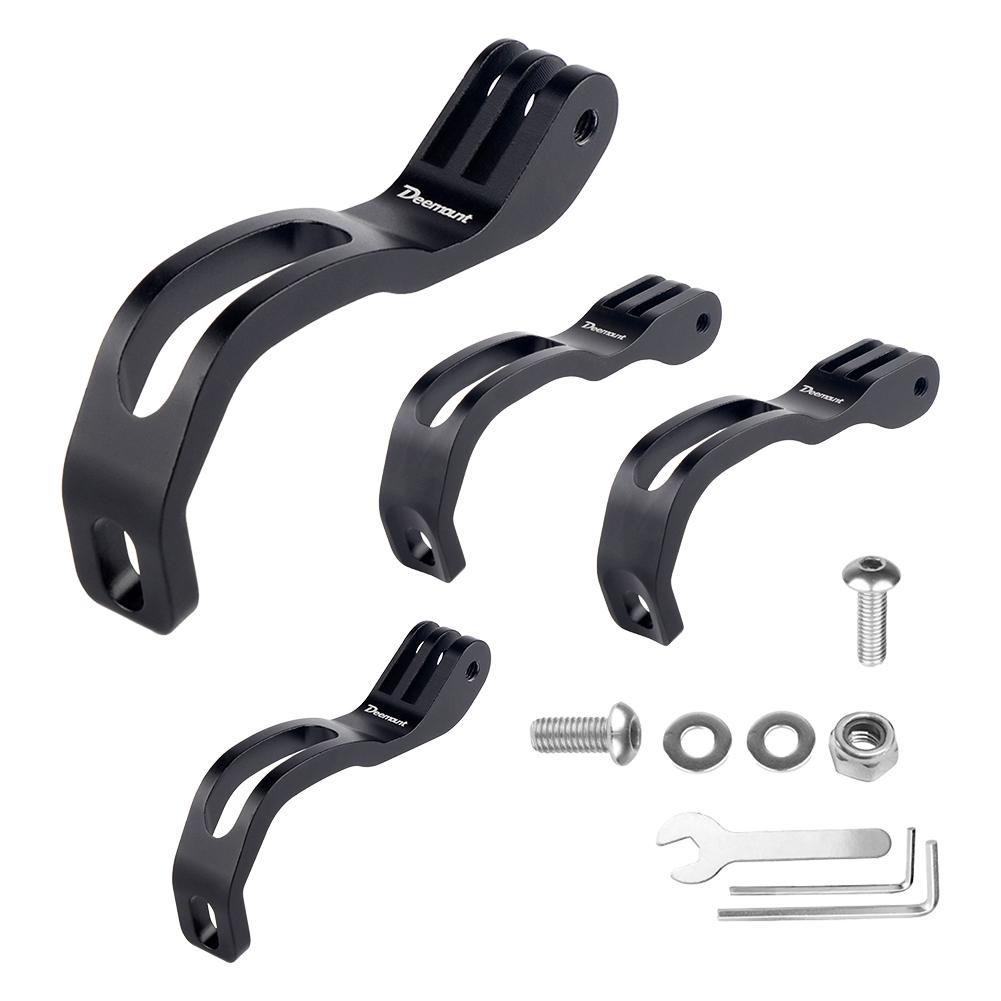 Bicycle Front Light Holder Adjustable Lamp Bracket Aluminum Alloy Camera Stand Bike Flashlight Mount Holder for Brompton GoPro