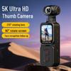 K28 Pocket 5K HD Sports Camera - Anti-shake, Outdoor, Mountain Climbing, Handheld Clip for Cycling