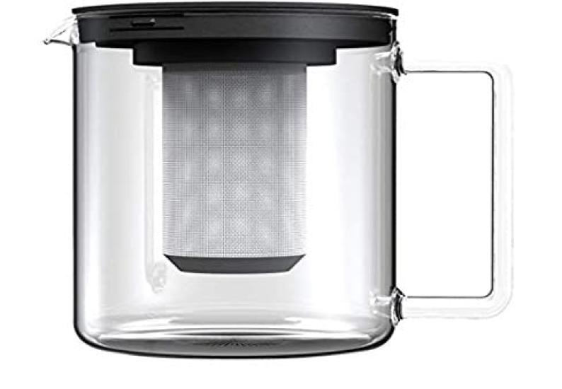 Czech-made heat-resistant glass SIMAX teapot and jug [From] 1.3L 3260-MET