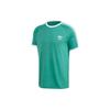 Adidas Originals Trefoil 3-Stripes Casual Crew Neck Loose Short Sleeve T-Shirt Men Tops Green FM3771