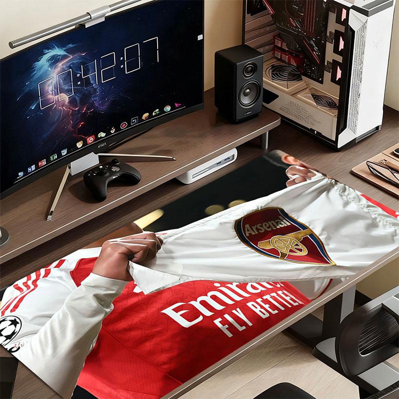 Gabriel Magalhaes Mouse Pad, Large Gaming Desk Mat, Non-slip XXL Mousepad for Laptop & Tablet, Mini PC Playmat with Stitched Edges