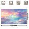 1pc Dreamy Cloud Photography Background Banner, Multi Functional Studio Prop, Universal Style, No Need for Electricity