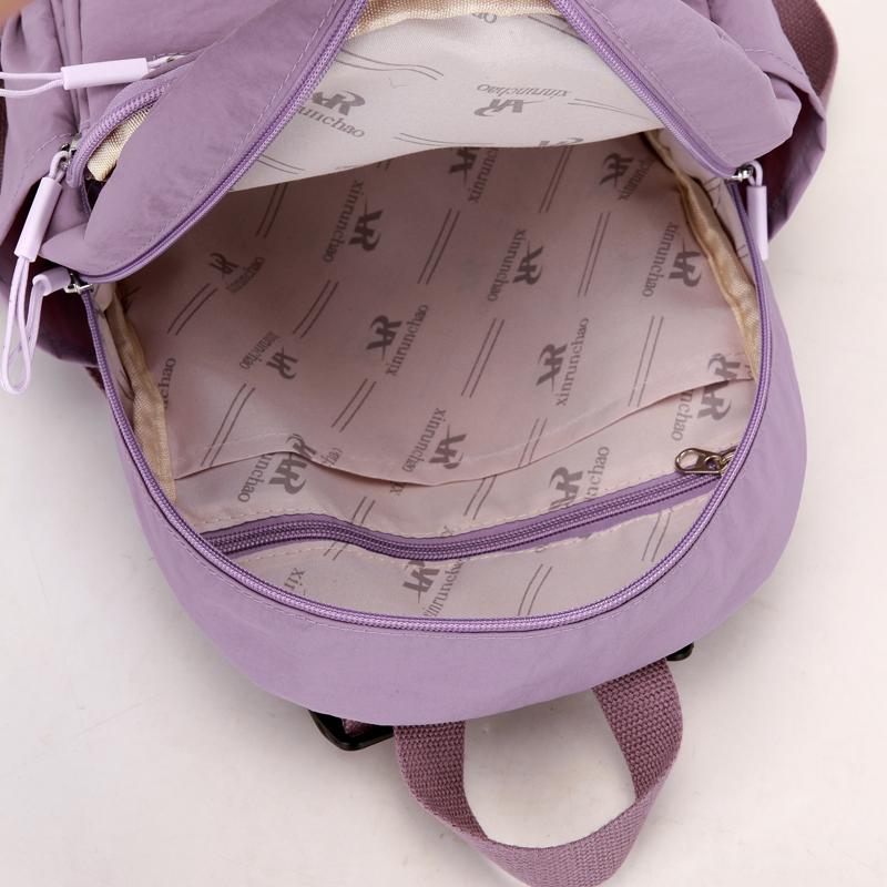 Mini Nylon Backpack Small Travel Backpack Portable Travel Backpack and Multi Pocket Design Suitable for Daily Commute Work Shopping and Short Trips
