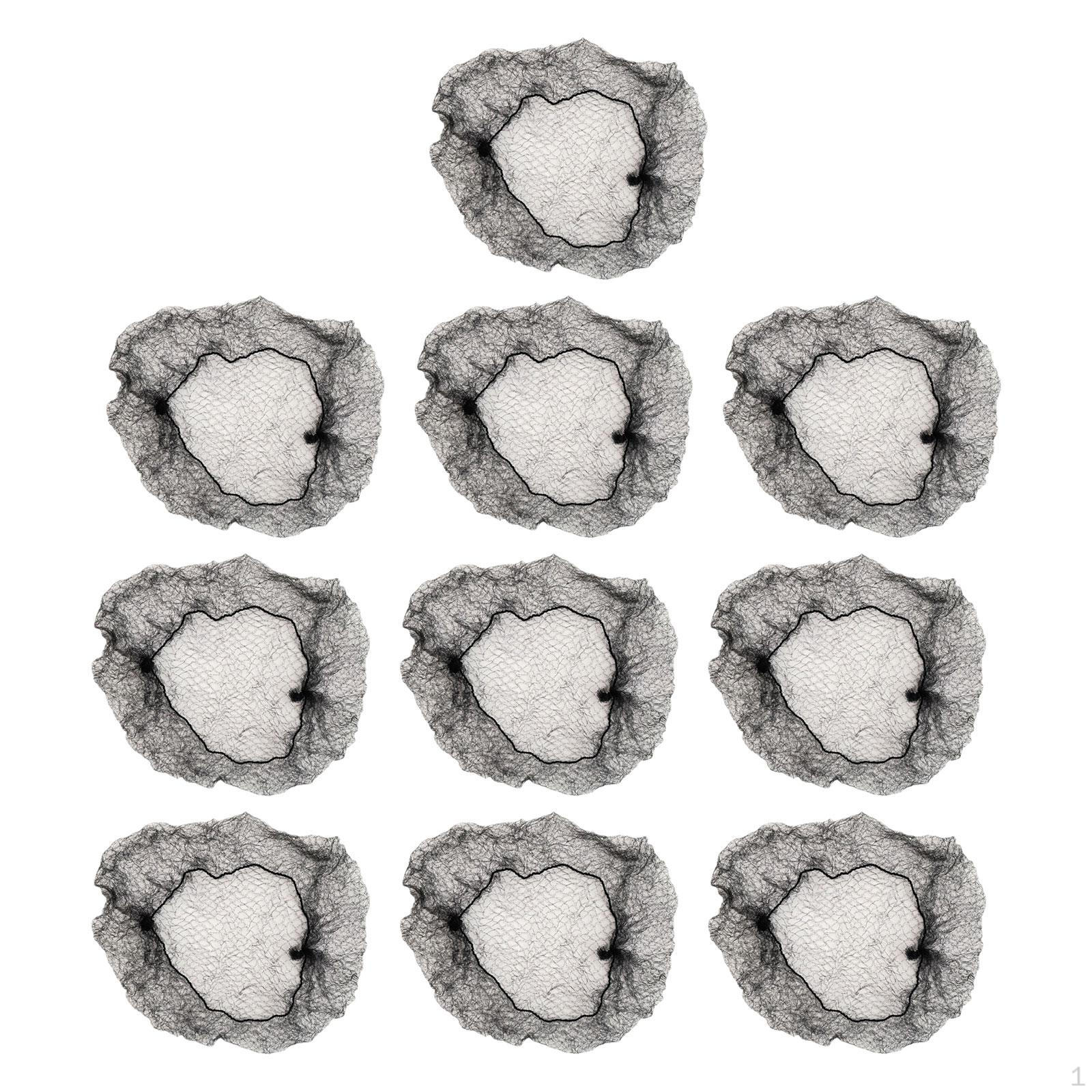 

10 шт. невидимые сетки для волос, сетчатые сетки с эластичным краем 30cm