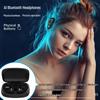 IPX5 Sports Ear-hook TWS Bluetooth 5.3 Earbuds with Digital Display Case