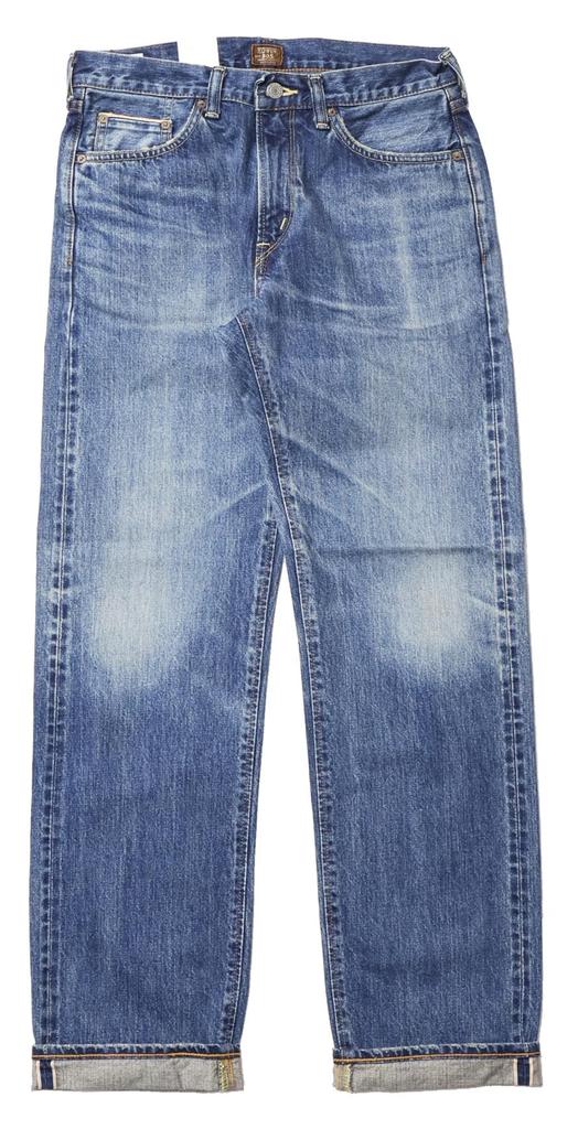 Edwin Jeans 505ZX Loose Straight Denim Pants Made In Japan E50550 Mid Blue 32 Men's