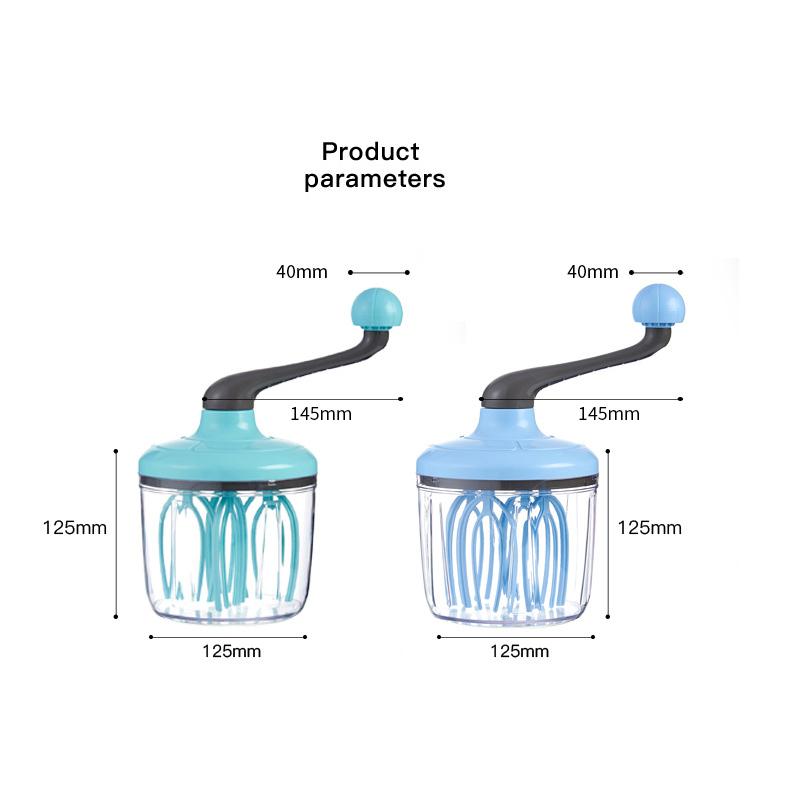 Multifunctional Manual Whisk Egg White Cream Cake Egg Hand Mixer Hand Crank Beater Household Ferramentas Cocina