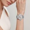 Casio SHEEN Quartz Movement Japanese and Korean Watch Women's Watch Silver Dial SHE-3035D-7A