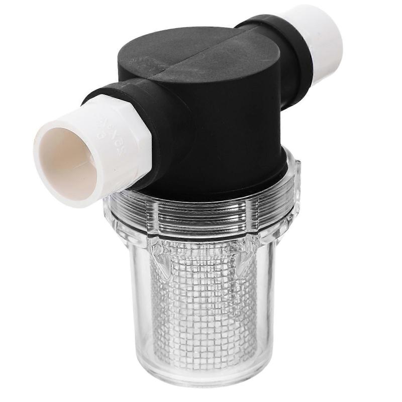 Portable Pipeline Filter Water Filter for Garden PVC Mesh Strainer