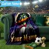 Custom Personalized Blanket Count Duckula Soft Throw Blanket, Suitable for Family and Friends, Sofa Blanket,Home Decor Christmas gift