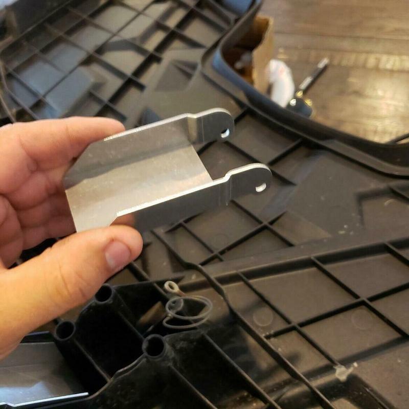 Kit de Soportes de Bisagra para Tapa de Repuesto de Cubierta de Almacenamiento Frontal de Aluminio Para Polaris Sportsman 450 570 850 2015 2016 2017