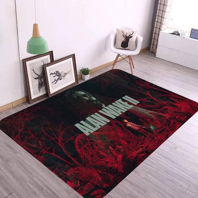 Horror Spiel A-Alan W-Wake Flur Teppich Waschbar Rutschfest Wohnzimmer Sofa Stühle Bereichsmatte Küche Fußmatte Bereichsteppich