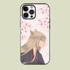 Anime K-Kamisama Black Matte Phone Case For iPhone 17 16 15 14 13 12 Pro Max  Silicone Soft Back Cover