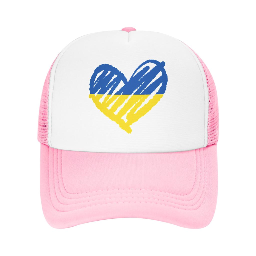 Ukraine Flag Sunflower Ukrainian Mesh Baseball Caps Adult HipHop Sun Caps  Hat Adjustable Summer Trucker Caps