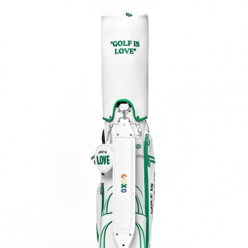 Goxo White Wheel Bag Golf Is Love