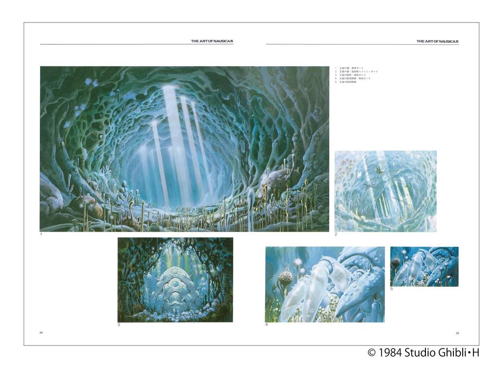 The Art of of the Valley of the Wind THE ART Nausicaä (Ghibli Series)