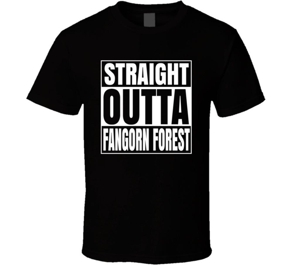 Straight Outta Fangorn Forest Lord Of The Rings T Shirt Unisex T-Shirt L
