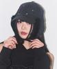 ILLIGO Fluffy Earflap Cap Black