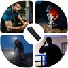 Belt Flashlight Holder Flashlight Holder Duty Belt Nylon Flashlight Pouch Light Carry Case Tool Carrier Gear For Enforcement