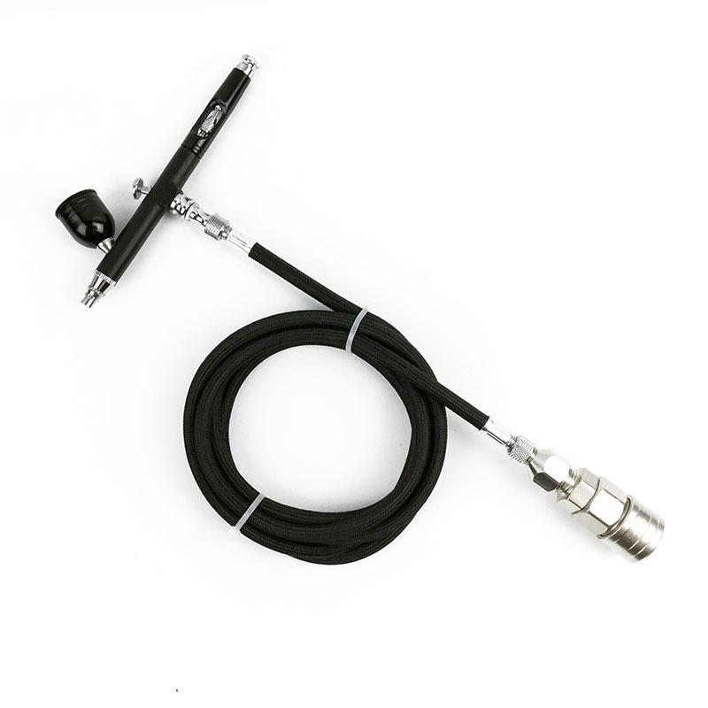 Airbrush Compressor Hose with 1/4 To 1/8 Adapter for Spray Gun Quick Connect